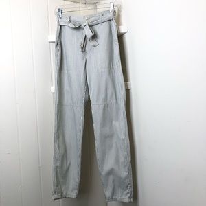 American Eagle Size 2 Blue Pin Stripe Pants